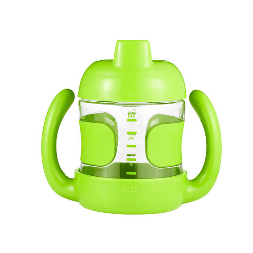 OXO  OXOtot奥秀新款吮吸杯套装(配练习杯盖)(绿色)  OXOC6172800 商品图1