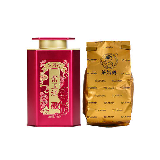 澜沧古茶2021年紫玉红大叶种功夫红茶100g 商品图4