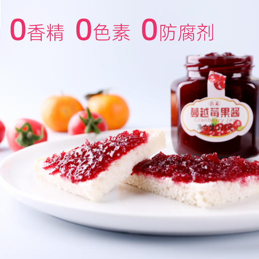 【蔓越莓果酱】早餐烘焙酸奶面包涂抹酱 228克、958克 【包邮】 商品图2