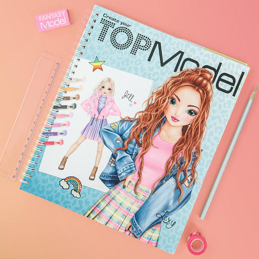 TOPMODEL  创意设计绘画本-Jill & Lexy  TOPC0411065 商品图1