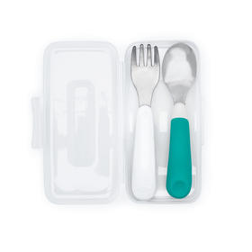 OXO  便携不锈钢叉勺套件 青绿  OXOC61132800