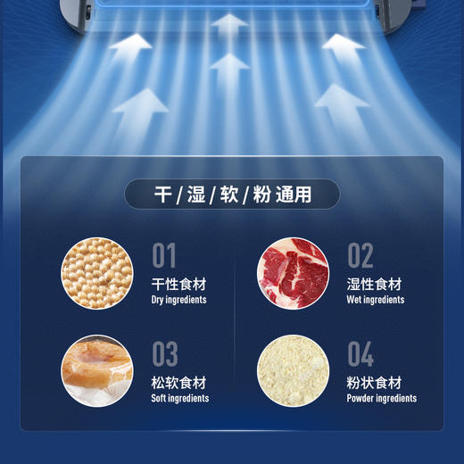 【食材锁鲜 低氧真空】摩飞真空封口机食物保鲜机MR1118 真空外抽 干湿食材通用 4大锁鲜模式 内置袋舱可收纳 商品图4
