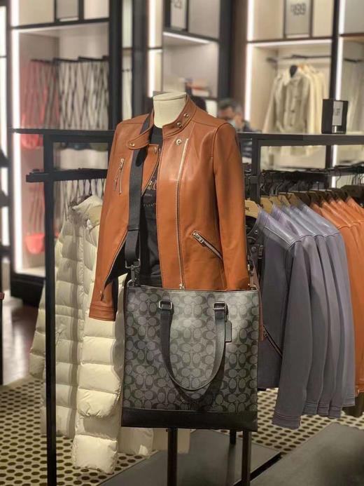 直邮1750！COACH 新款GRAHAM男款公文包💼托特包老花Logo 商品图4