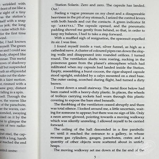 【中商原版】斯坦尼斯瓦夫 莱姆 索拉里斯星 波兰科幻大师莱姆代表作 塔可夫斯基 飞向太空原著小说 Solaris 英文原版 LEM Stanislaw 商品图6