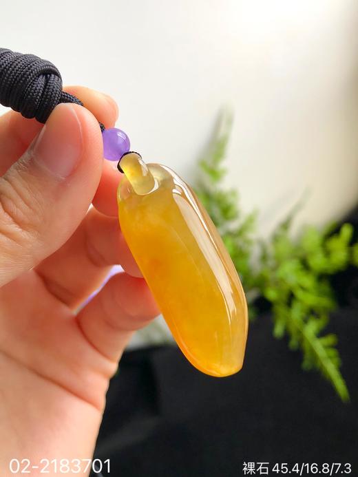 高冰黄翡福瓜裸石【02-2183701】具体价格微信咨询 商品图5
