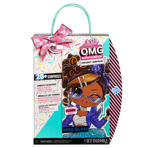 MGA  L.O.L.惊喜拆拆球 OMG 潮流时尚生日娃娃 MGAC576365EUC 商品图3