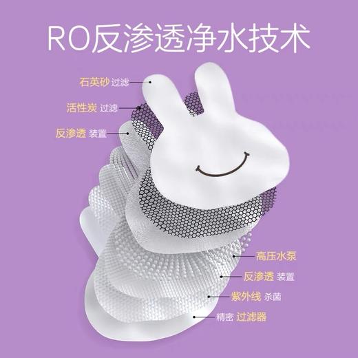 兔头妈妈三系纯净水婴幼儿手口专用湿巾80抽*10包 商品图4