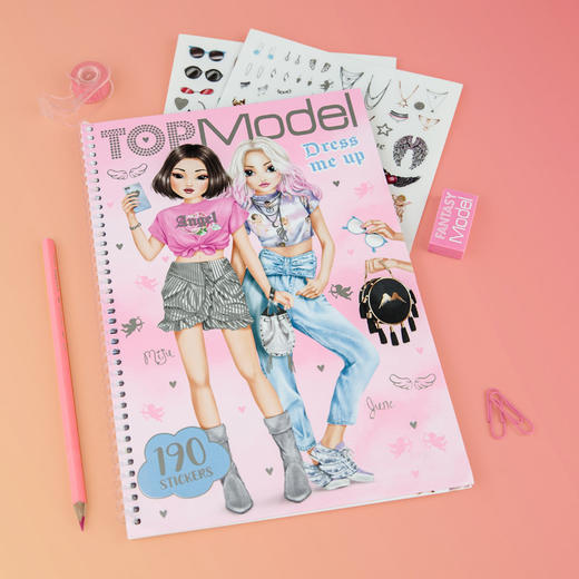 TOPMODEL  换装绘画本-Miju & June  TOPC0411444 商品图1