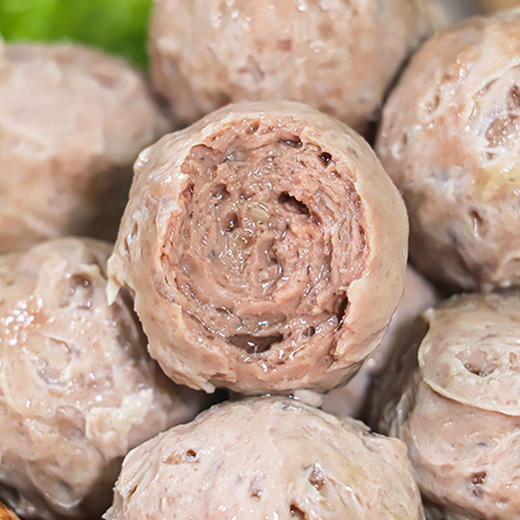 【纯牛肉假一赔三】潮汕纯牛肉丸年货冬季火锅必备 250g/袋 商品图1