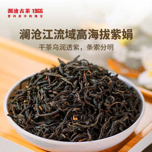 澜沧古茶2021年紫玉红大叶种功夫红茶100g 商品图1