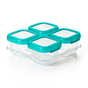OXO  食品冷冻储存盒(180ml*4个) 青绿  OXOC61120200