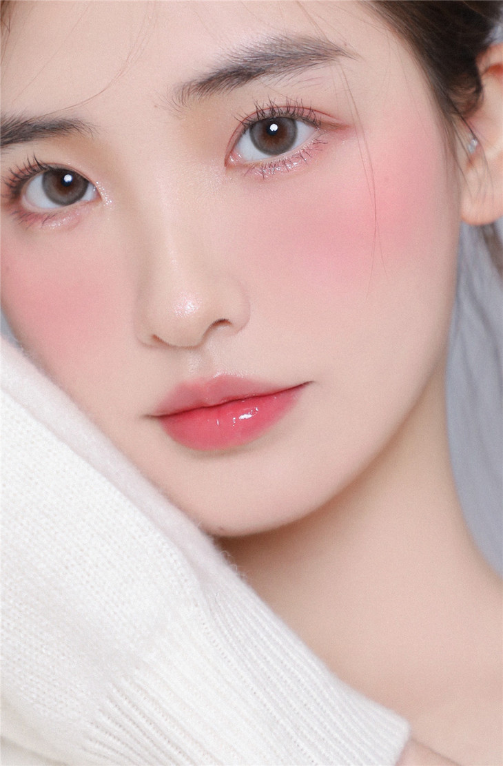 LILYANNA半年抛隐形眼镜 甜氧灰绿14.2mm 1副/2片-VVCON美瞳商城31