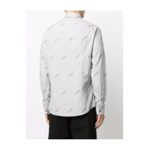 EMPORIO ARMANI 阿玛尼 男士长袖衬衫 灰色 6K1C67 1NZRZ F614 商品图3