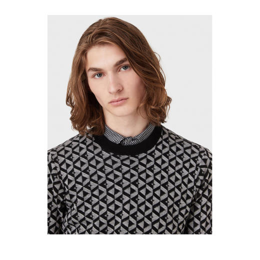 EMPORIO ARMANI 阿玛尼 男士针织衫 混色 6K1MXN 1MPTZ F006 商品图1