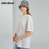 oldcolour2022春季新款时尚气质休闲百搭短袖T恤O13021322 商品缩略图2