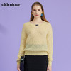oldcolour2022春季新品商场同款气质毛织套头衫女O11052162 商品缩略图9