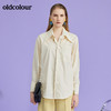 oldcolour2022春季新款时尚气质通勤百搭长袖衬衫O12013216 商品缩略图1