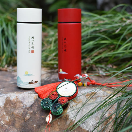 羽诗制造出品 非遗盘扣阳明口袋杯套装情系双谊文创礼盒 商品图0
