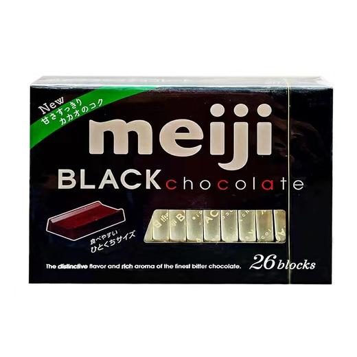 明治 可可脂黑巧克力120g/盒 商品图0