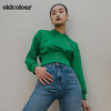 oldcolour2022春季新品商场同款长袖连帽卫衣女GO11023648 商品缩略图6