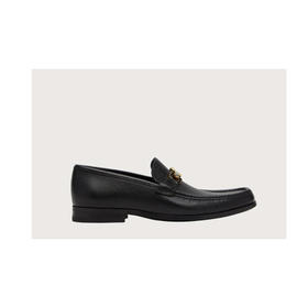 FERRAGAMO 菲拉格慕 双面GANCIO乐福鞋 男士皮鞋 黑色 740679
