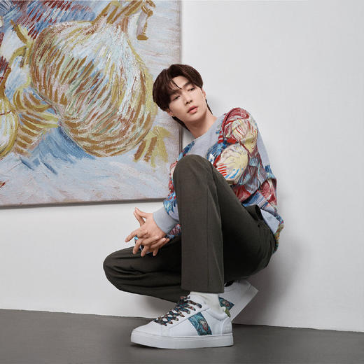 FILA【张艺兴同款】同款情侣卫衣2022春季新款F11M218234F 商品图2