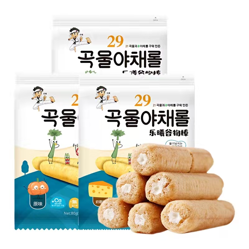 韩国乐曦谷物棒8g*10（五种口味）