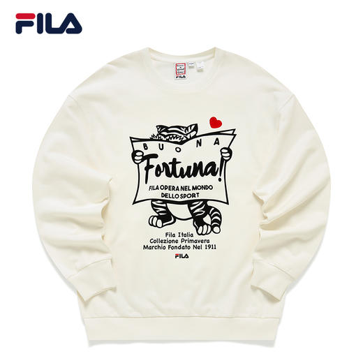 FILA【江疏影同款】套头卫衣F11U219203F 商品图3