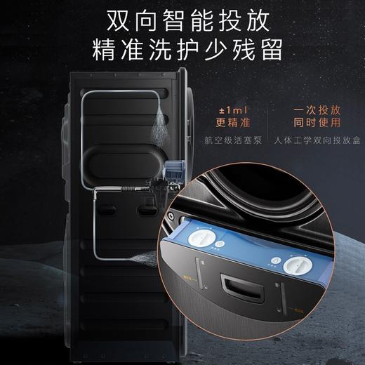 COLMO 分区洗衣机 滚筒全自动 13KG大容量 变频电机 智能投放 冷萃银除菌 智能家电 线下同款CLGG13E 商品图4