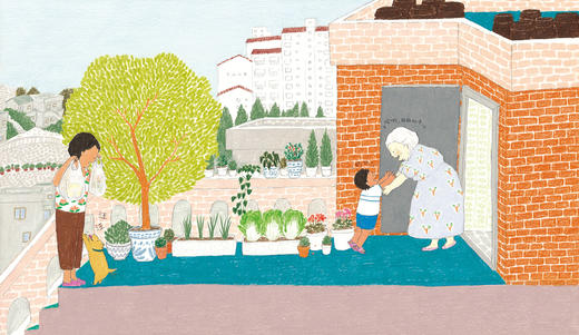 【官方直营】奶奶的夏天 精装 韩国超人气新锐图画书作家安宁达的夏日魔法。夏天 老人 想象 大海 假期 童趣 3-8岁 魔法象 商品图4