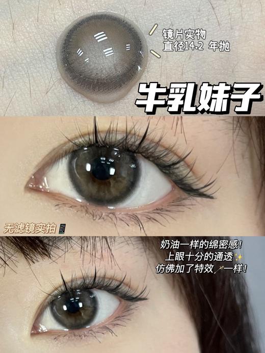 平价年抛丨冰山牛乳·Ofracon丨14.2mm（年抛/2片装) 商品图0