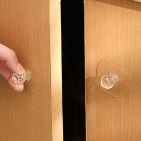 FaSoLa开柜门神器拉手隐形柜门把手免打孔橱柜抽屉玻璃门无痕粘贴