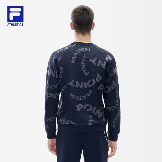 FILA男士卫衣2022年春季新款套头休闲运动上衣A11M213202F 商品图1