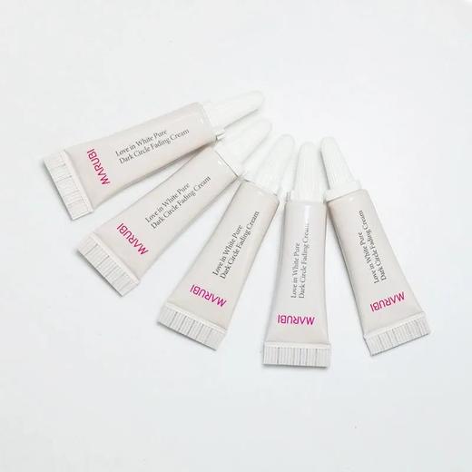 【爆款超低价预售 急单慎拍】Marubi丸美白色之恋纯白淡黑眼霜3g专柜正品小样保湿补水淡化细纹 商品图0