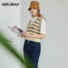 oldcolour春季新款时尚气质休闲百搭针织背心O13051323 商品缩略图4
