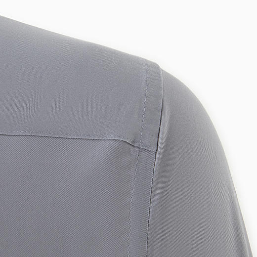 【97棉抗皱免烫】罗蒙春夏长袖衬衫男士正装商务通勤纯色微弹衬衣男 商品图9