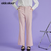 oldcolour2022春季新款时尚气质修身百搭休闲阔腿长裤O12073277 商品缩略图7