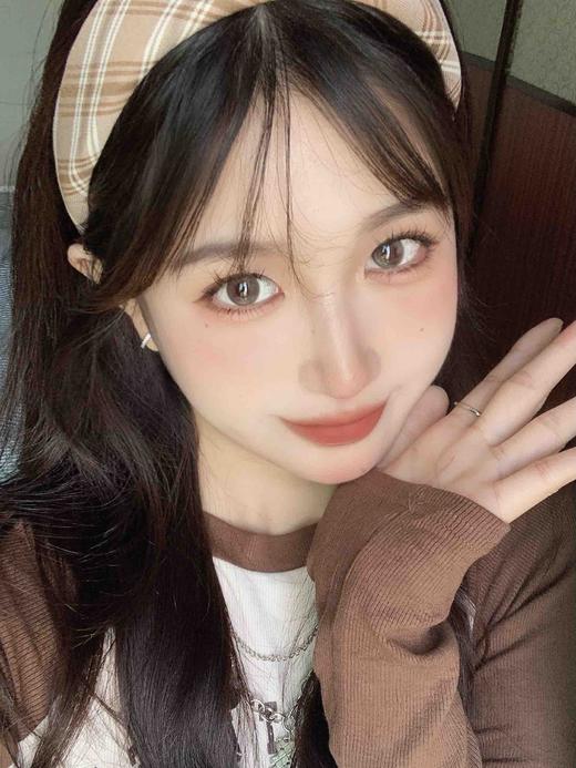 【年抛】G306 DeeKay   | 中直径14.2 着色13.1 | 【同品牌多副美瞳更划算，选款色板在详情页内，358两幅 458三幅】，微混血美瞳 | 双拼琥珀棕美瞳 商品图2