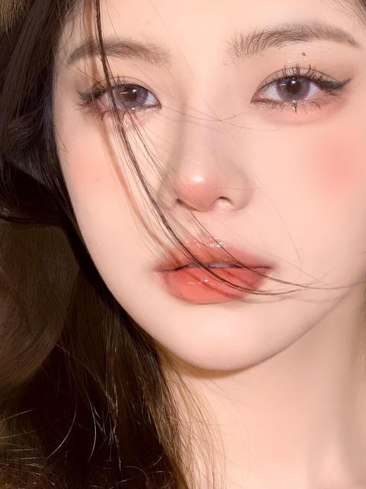 【年抛】G394 微醺虹膜粉灰 DeeKay   | 中直径14.2 着色13.1  | 【同品牌多副美瞳更划算，选款色板在详情页内，358两幅 458三幅】，微混血美瞳 商品图6