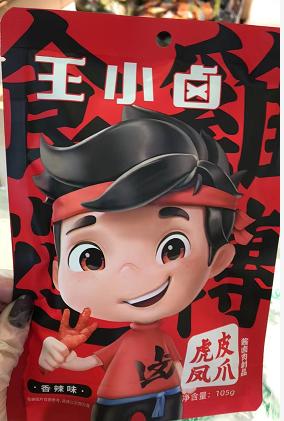 王小卤虎皮凤爪卤香味105g 商品图0