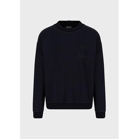 EMPORIO ARMANI 阿玛尼 男士卫衣 藏蓝 6K1M6P 1JS4Z 0922