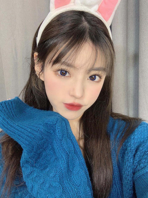 【年抛】G337  复古蓝  DeeKay   | 中直径14.2 着色13.3 | 【同品牌多副美瞳更划算，选款色板在详情页内，358两幅 458三幅】，自然美瞳 | 蓝色美瞳 商品图12