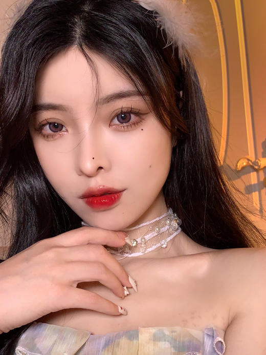 【年抛】G389 高光渐变紫色美瞳 DeeKay   | 中直径14.2 着色13.5 | 【同品牌多副美瞳更划算，选款色板在详情页内，358两幅 458三幅】，微混血美瞳 商品图4