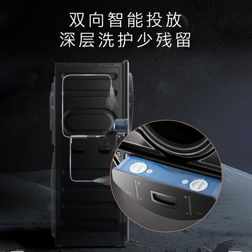 COLMO 太空舱系列家用母婴全自动智能投放滚筒 15KG大容量双筒变频洗衣机 CLGG15E 子母分舱洗衣机 商品图6