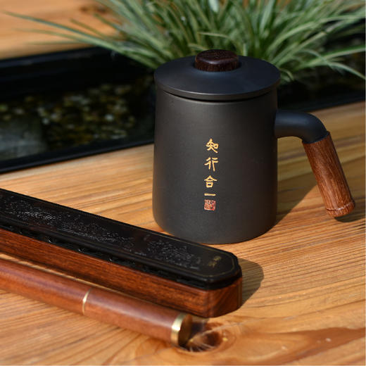 羽诗制造出品 香约甬城套装紫砂将军杯香器组合宁波元素文创礼盒 商品图1