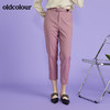 oldcolour春季新款时尚气质通勤百搭休闲长裤O11073107 商品缩略图2