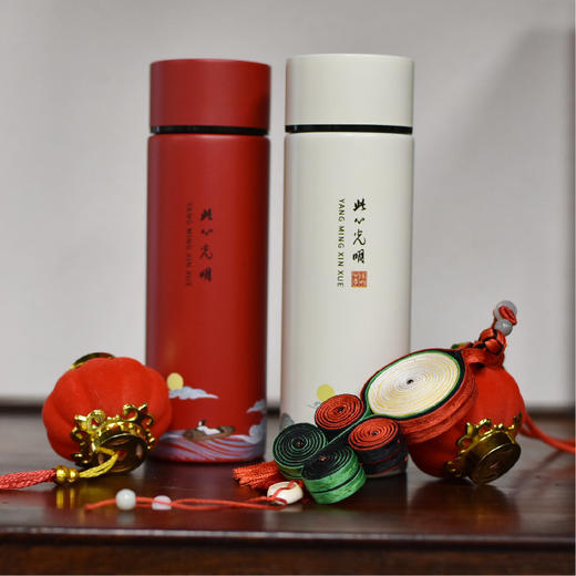 羽诗制造出品 非遗盘扣阳明口袋杯套装情系双谊文创礼盒 商品图1