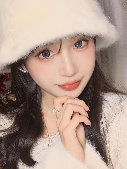 【大直径】LOVEIIKIRA-布鲁灰-14.5mm【年抛 0-800度 无525/575 】着色13.9mm 商品图3