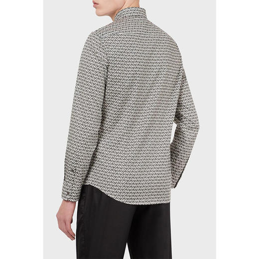 EMPORIO ARMANI 阿玛尼 男士长袖衬衫 混色 6K1C65 1NZJZ F122 商品图2