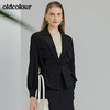 oldcolour2022春季新款气质修身西装短外套O12041204 商品缩略图5